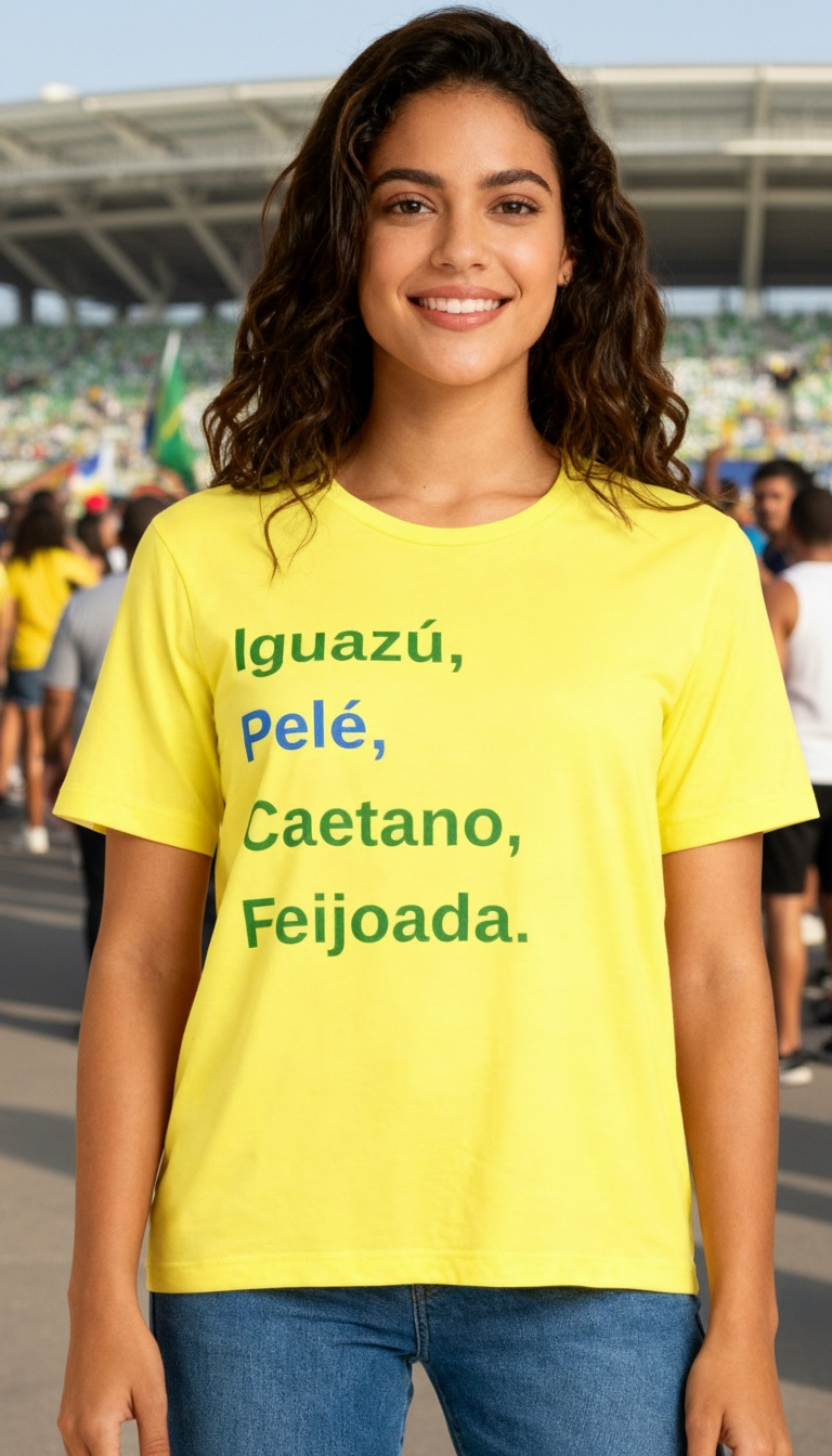 I'm Brazilian! Short Sleeve T-Shirt