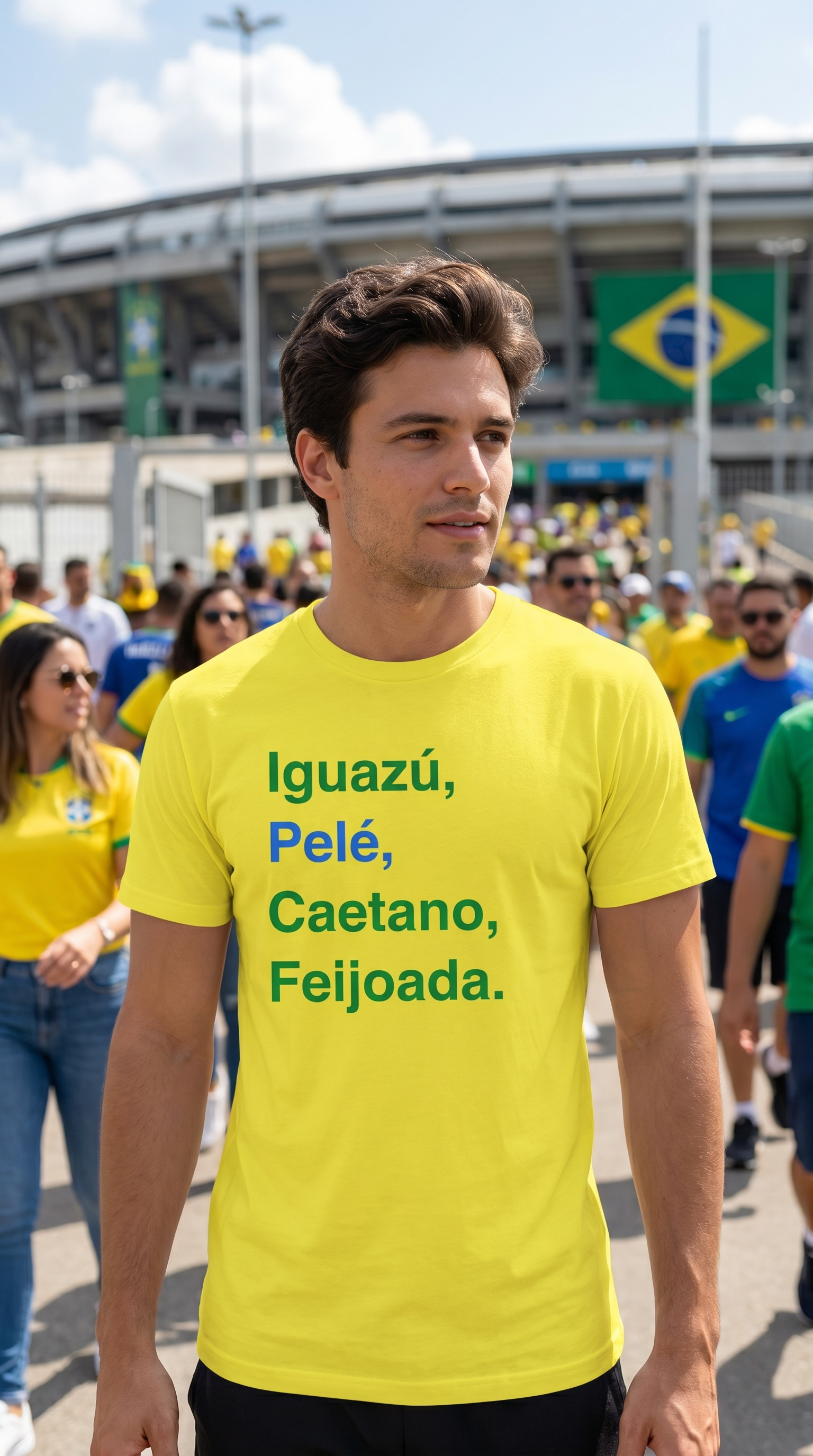I'm Brazilian! Short Sleeve T-Shirt