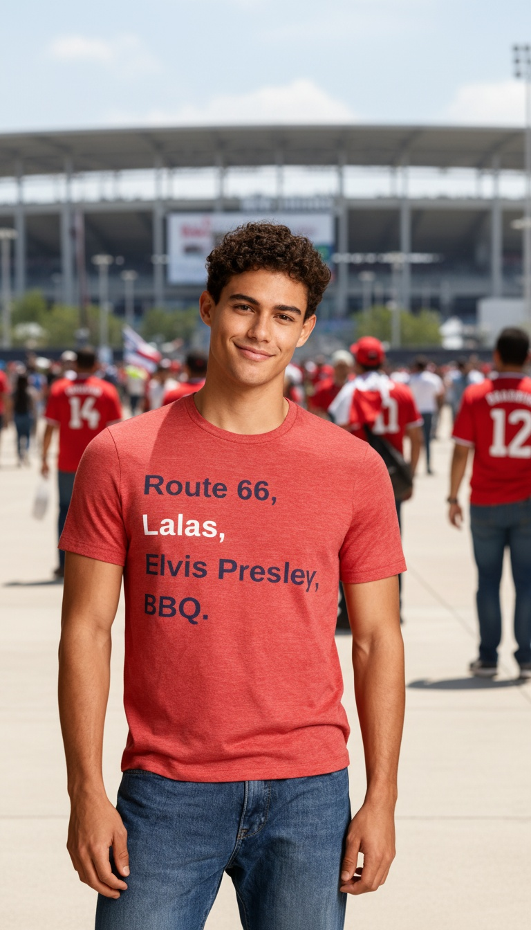 I'm American! Retro Americana Short Sleeve T-Shirt
