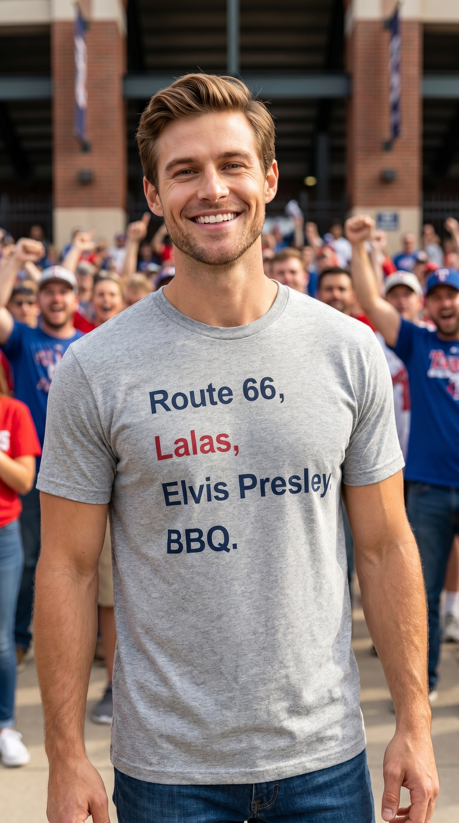 I'm American! Retro Americana Short Sleeve T-Shirt