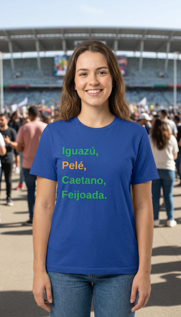 I'm Brazilian! Short Sleeve T-Shirt