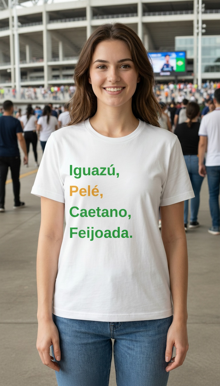 I'm Brazilian! Short Sleeve T-Shirt