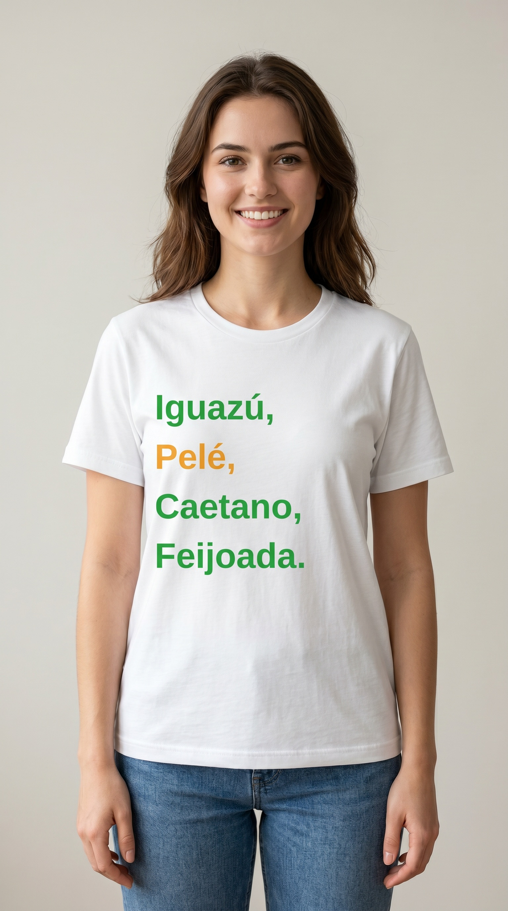 I'm Brazilian! Short Sleeve T-Shirt