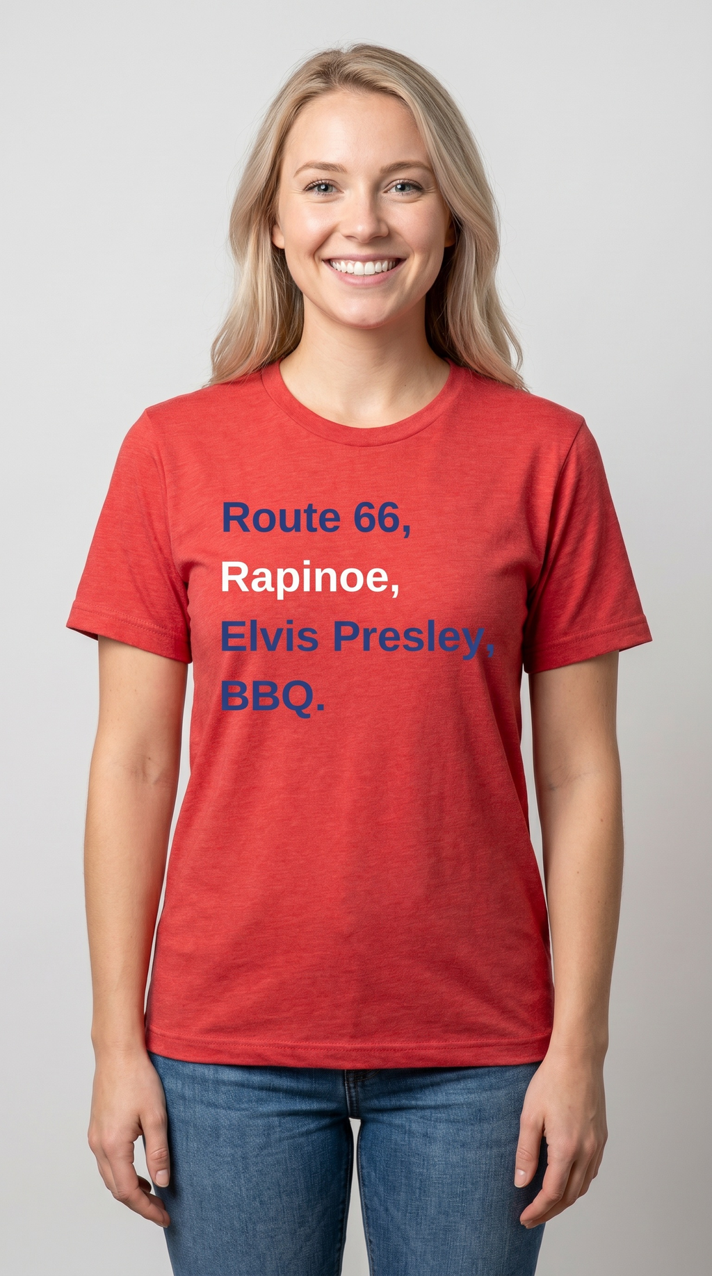 I'm American! Retro Americana Short Sleeve Tee