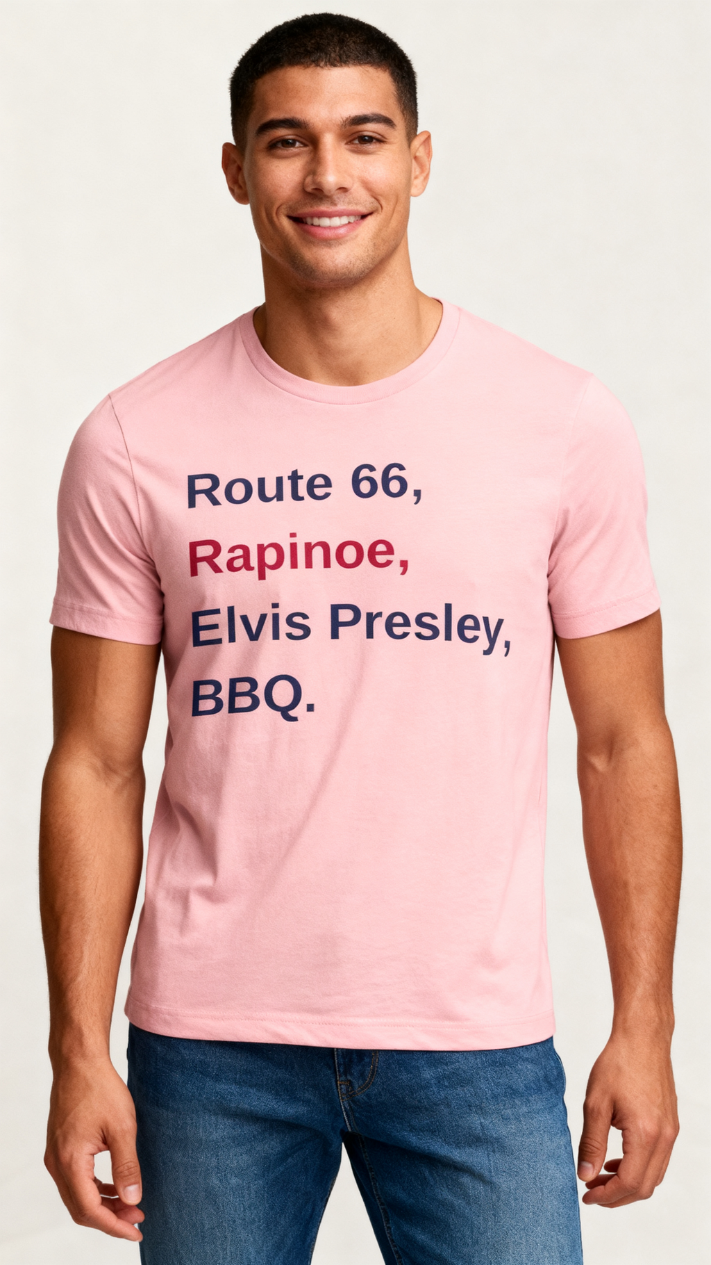 I'm American! Retro Americana Short Sleeve Tee