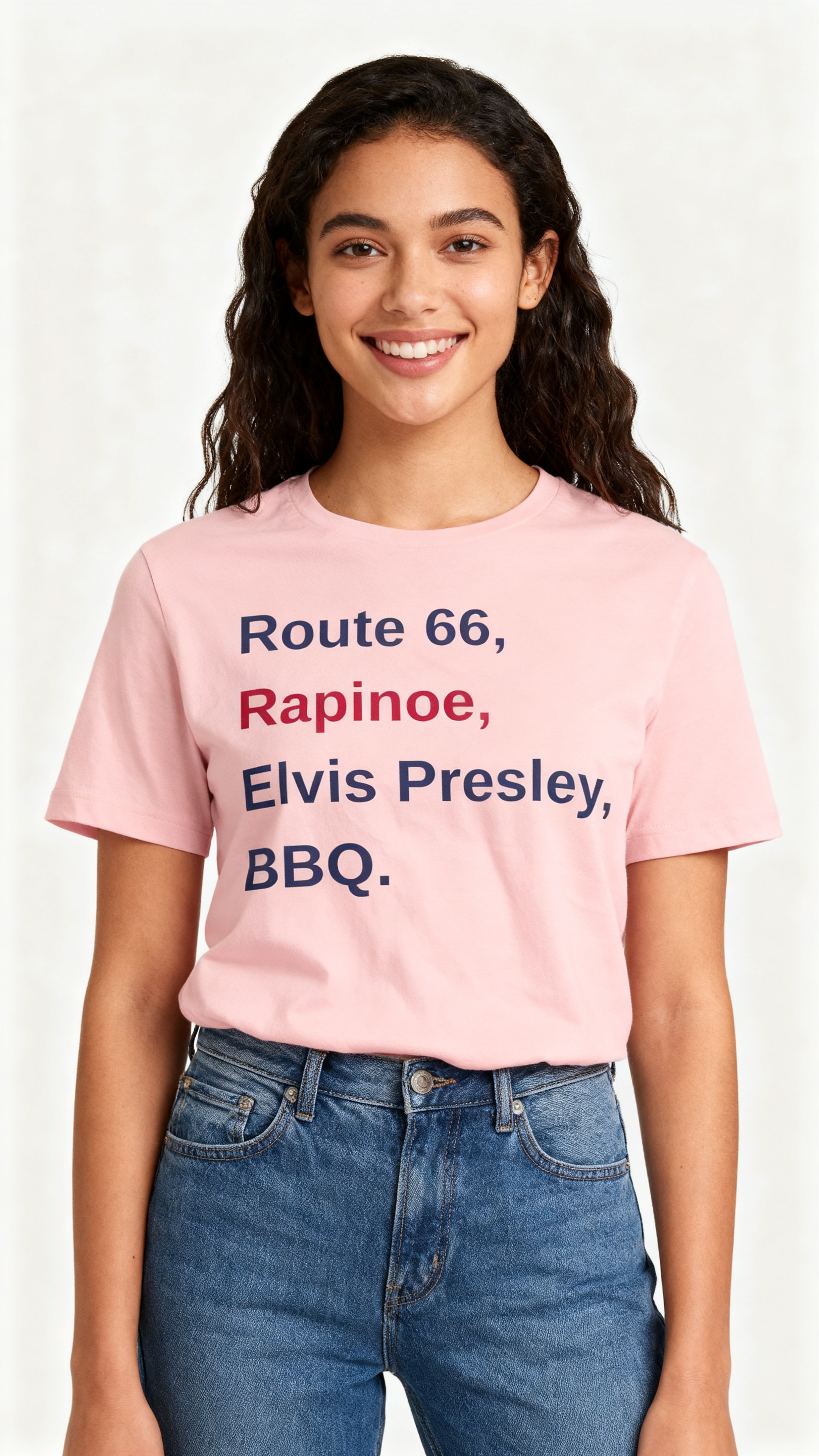 I'm American! Retro Americana Short Sleeve Tee