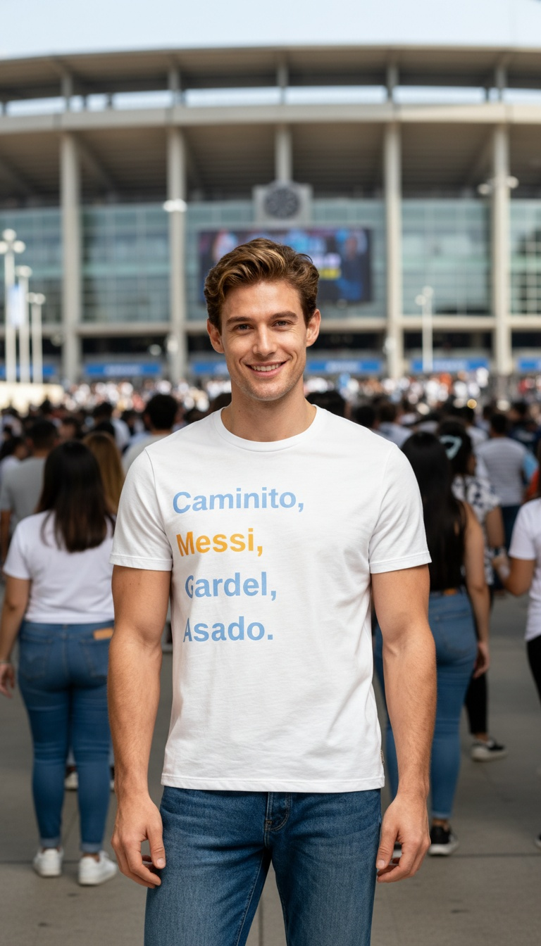 I'm Argentinian! Short Sleeve T-Shirt