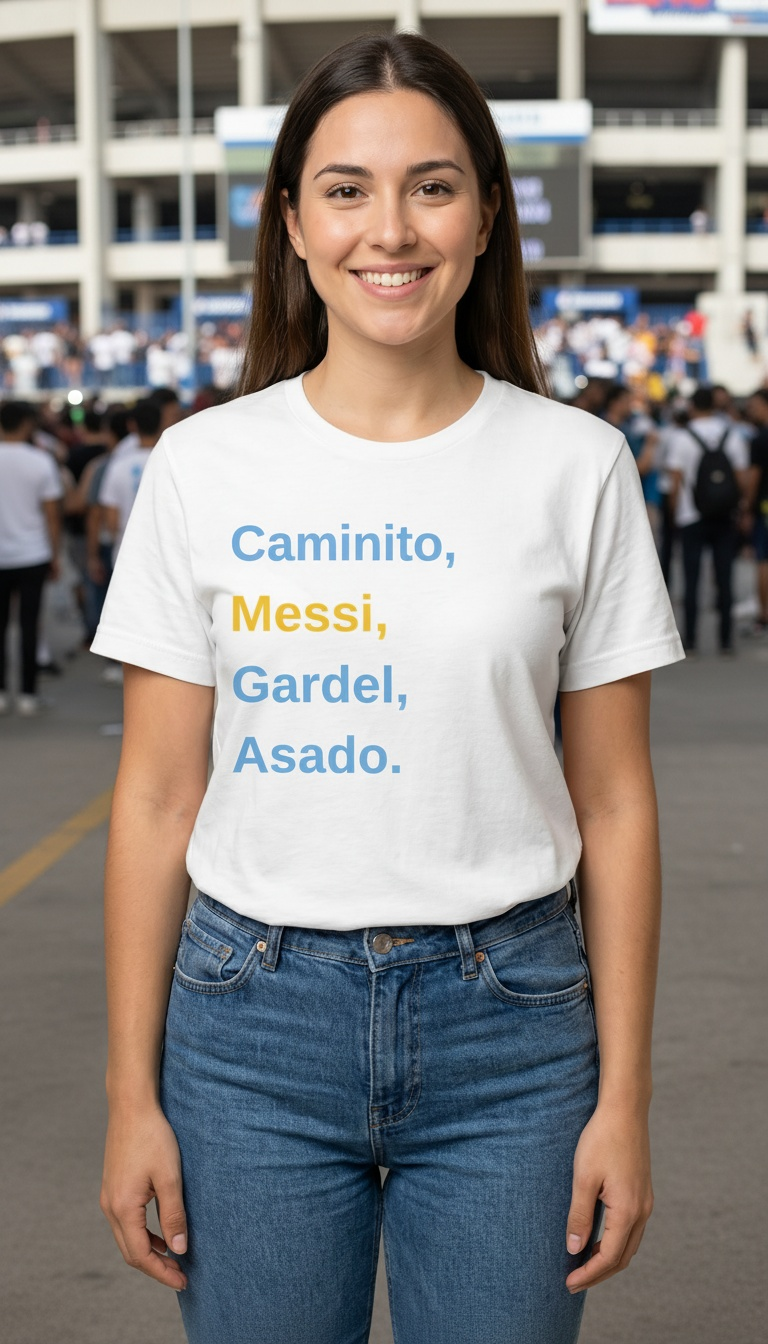 I'm Argentinian! Short Sleeve T-Shirt