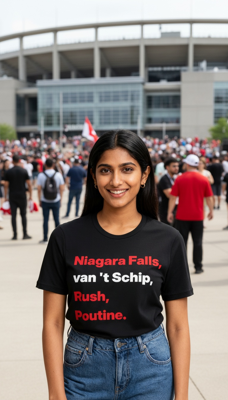 I'm Canadian! Short Sleeve T-Shirt