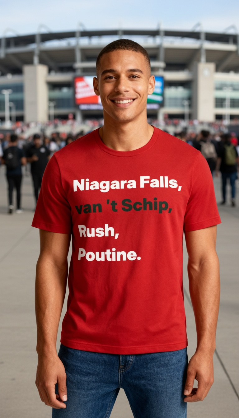 I'm Canadian! Short Sleeve T-Shirt