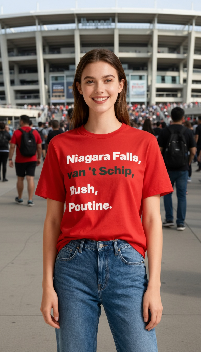 I'm Canadian! Short Sleeve T-Shirt