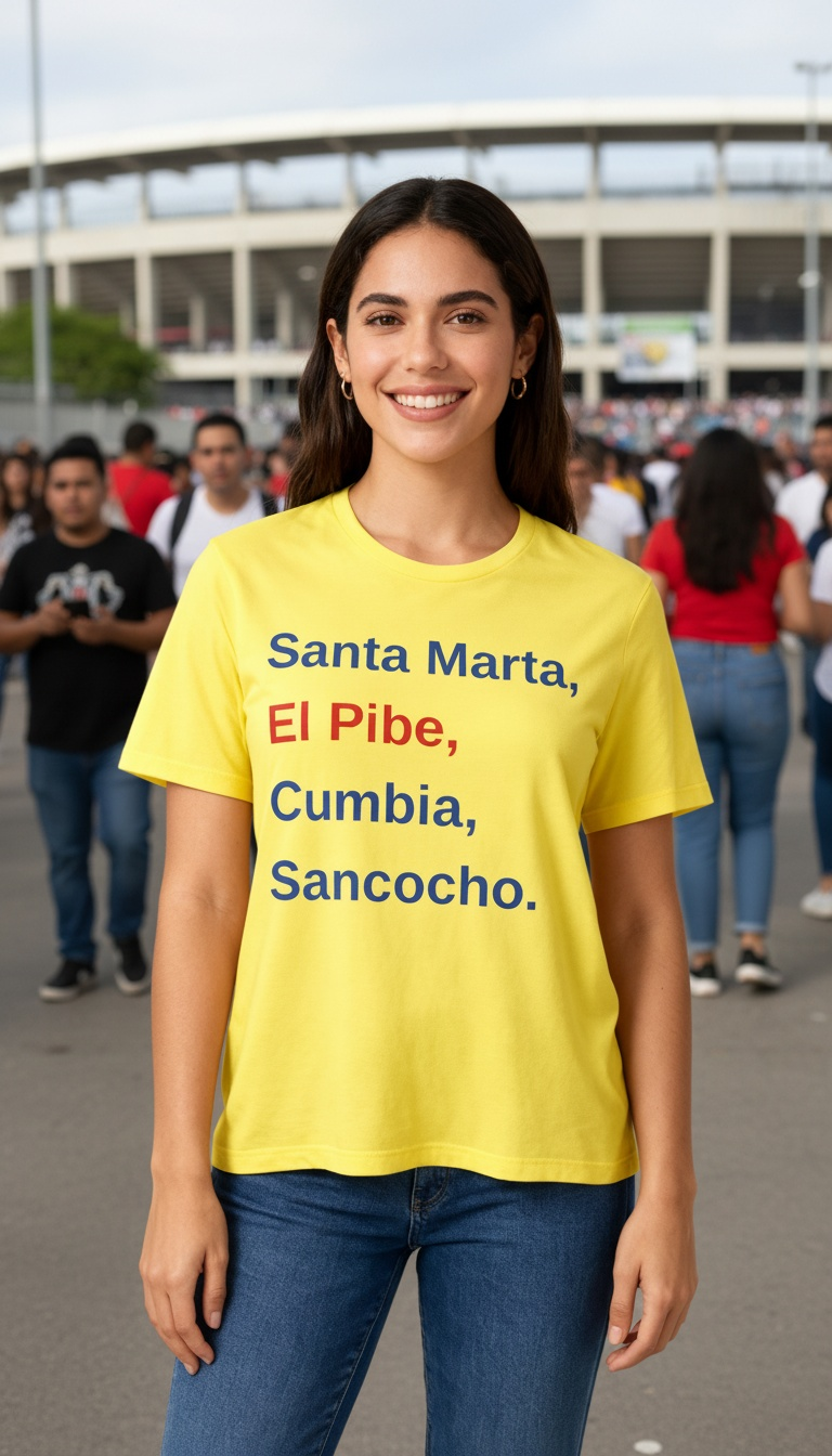 I'm Colombian! Short Sleeve T-Shirt