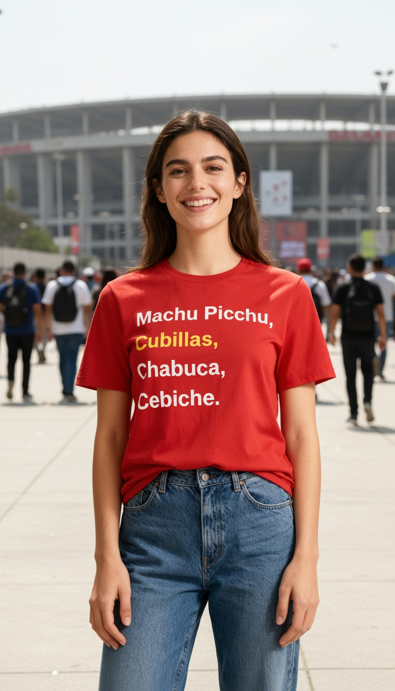 I'm Peruvian! Short Sleeve T-Shirt