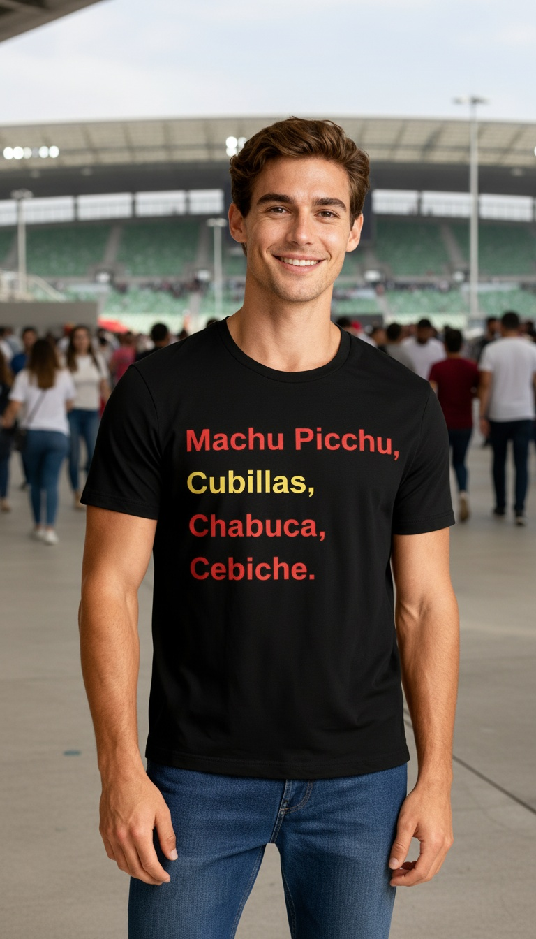I'm Peruvian! Short Sleeve T-Shirt