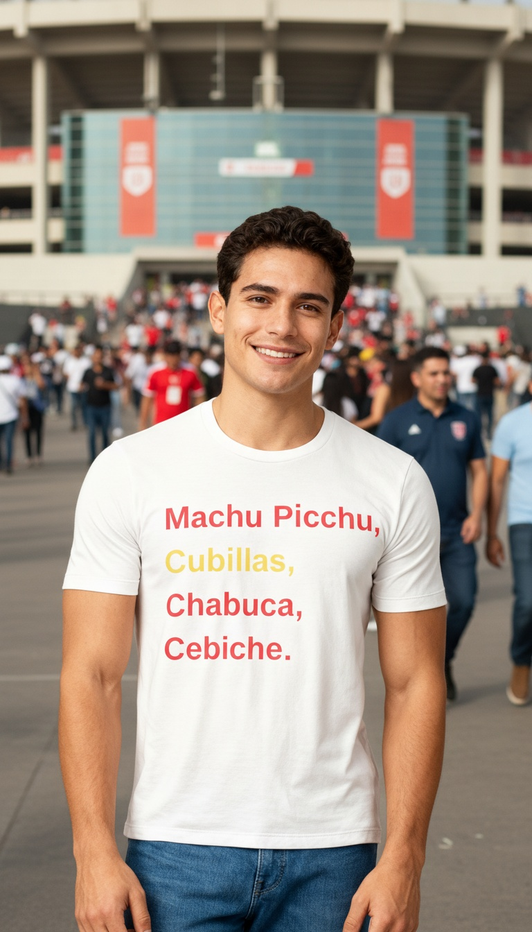 I'm Peruvian! Short Sleeve T-Shirt