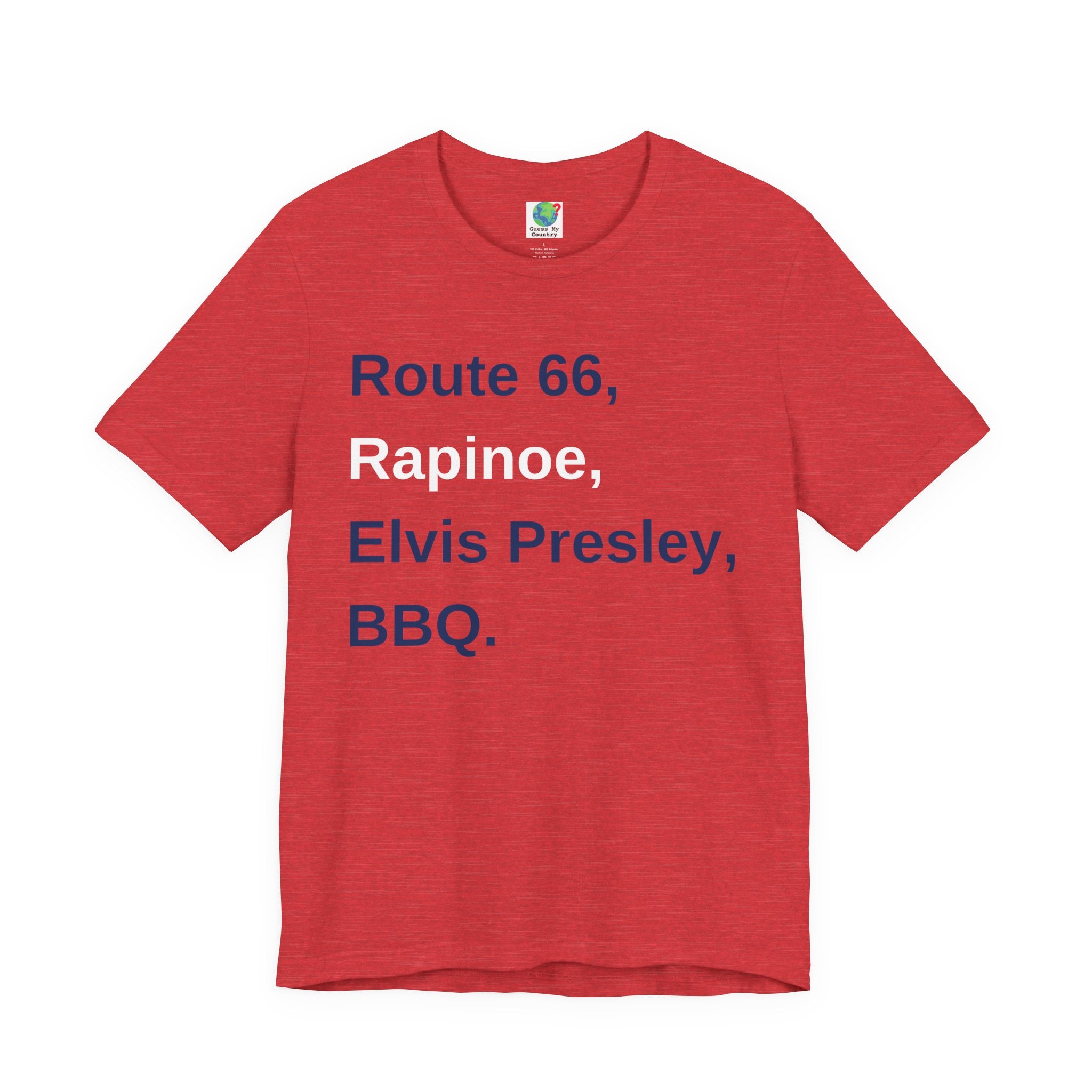 I'm American! Retro Americana Short Sleeve Tee