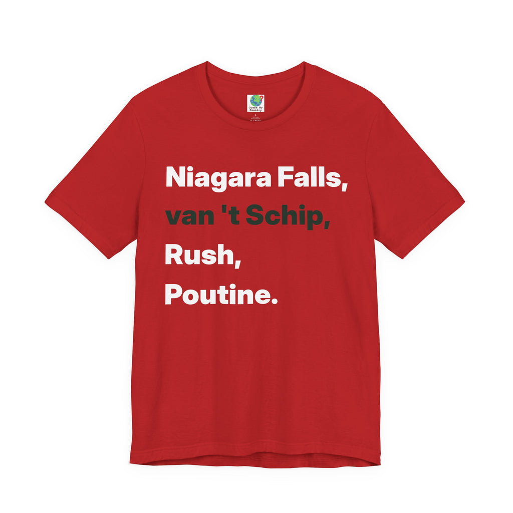 I'm Canadian! Short Sleeve T-Shirt